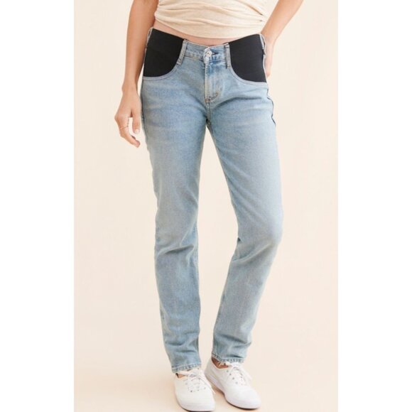 Citizens of Humanity Inga Maternity Jeans Women's Size 24 in Light Wash NWT!